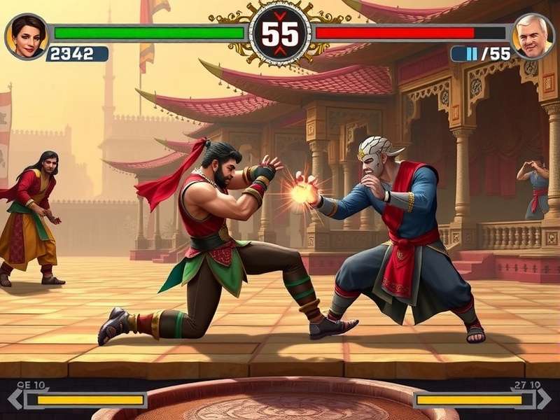 Maurya Melee Gameplay Scene